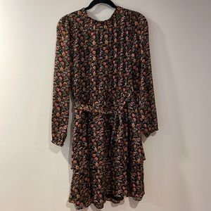 Floral long sleeve Dress